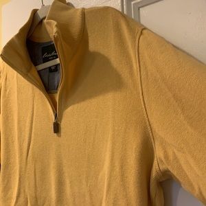 Eddie Bauer quarter zip sweater Men’s size L